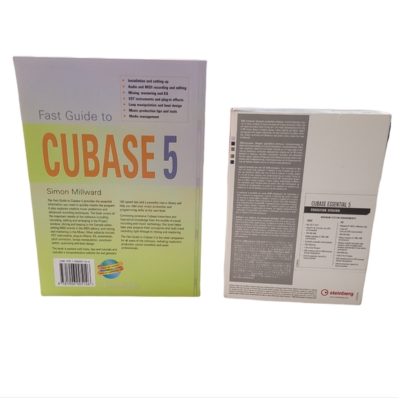 COPY - Cubase Essential 5 software & Cubase 5 book - Picture 2 of 3